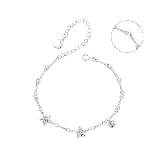 [STREET]Adjustable LengthCharm Chain Bracelet Gift