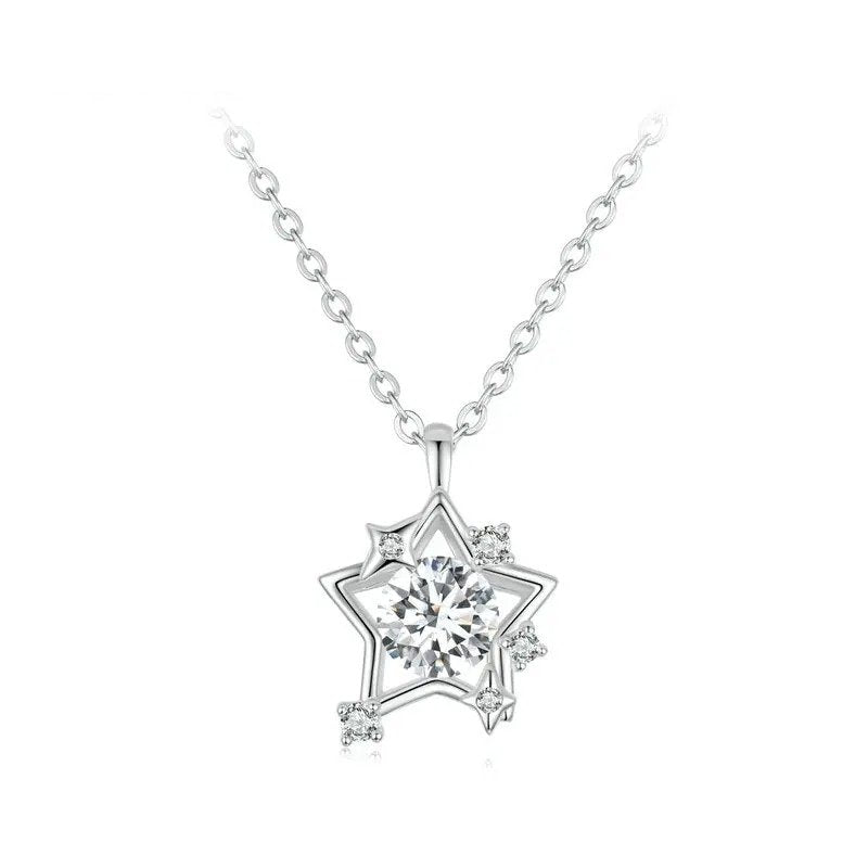 [STREET]Shiny Star Pendant Necklace