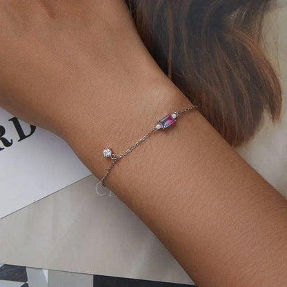 [STREET] Synthetisches Turmalin-Armband für Damen