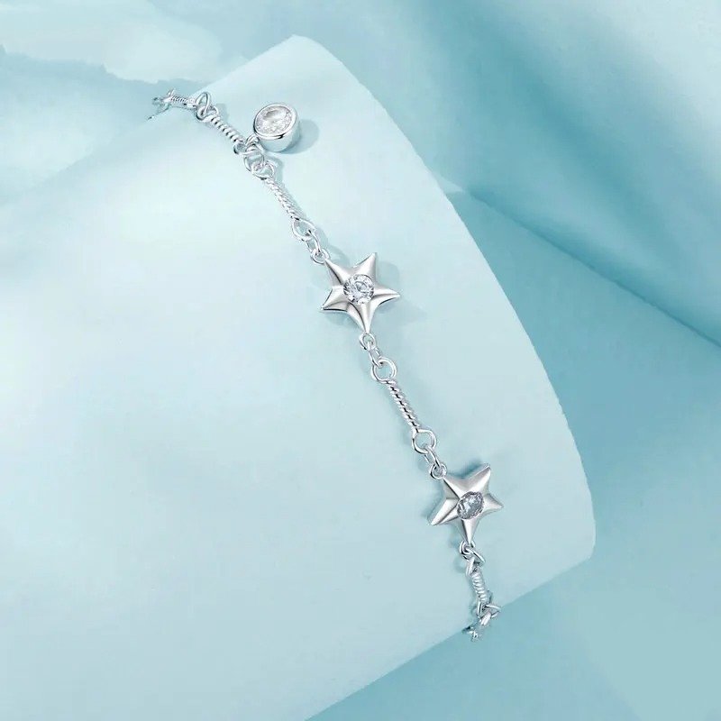 [STREET]Adjustable LengthCharm Chain Bracelet Gift