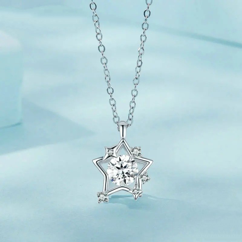 [STREET]Shiny Star Pendant Necklace