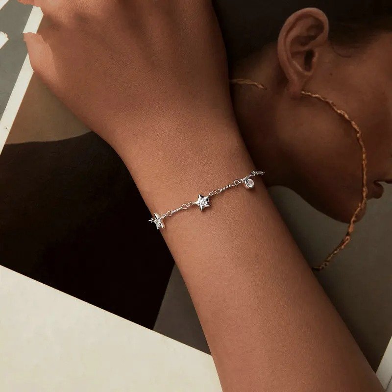 [STREET]Adjustable LengthCharm Chain Bracelet Gift