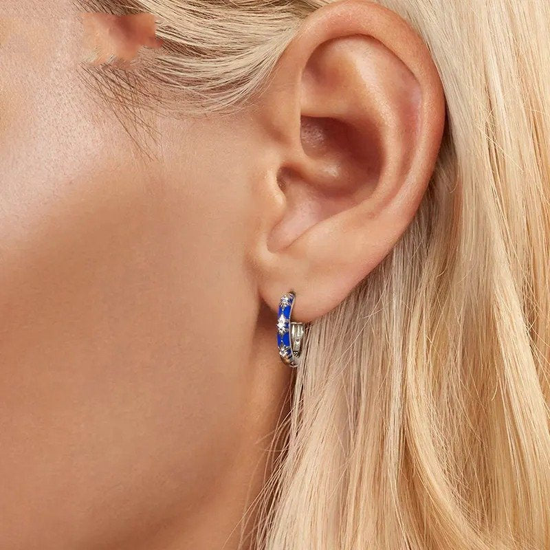 [STREET]Love Hoop Earring Cartilage Earrings Lightweight