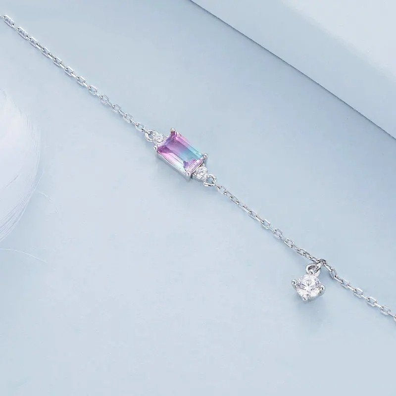 [STREET]Synthetic Tourmaline Bracelet for Women