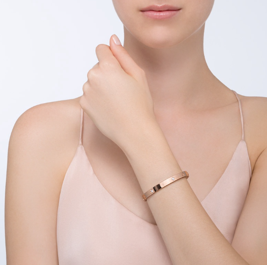 ˇGilded EraˇLOVE BRACELET 6.1MM 4 DIAMONDS