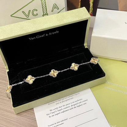 ˇGilded EraˇCLOVER  5 MOTIFS  CHRISTMAS LIMITED EDITION BRACELET