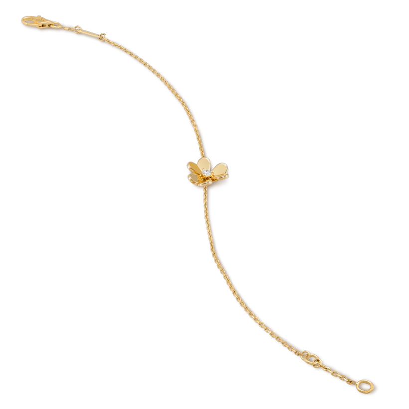 ˇGilded EraˇFRIVOLE GOLD FLOWER BRACELET