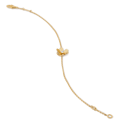 ˇGilded EraˇFRIVOLE GOLD FLOWER BRACELET