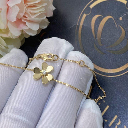 ˇGilded EraˇFRIVOLE GOLD FLOWER BRACELET