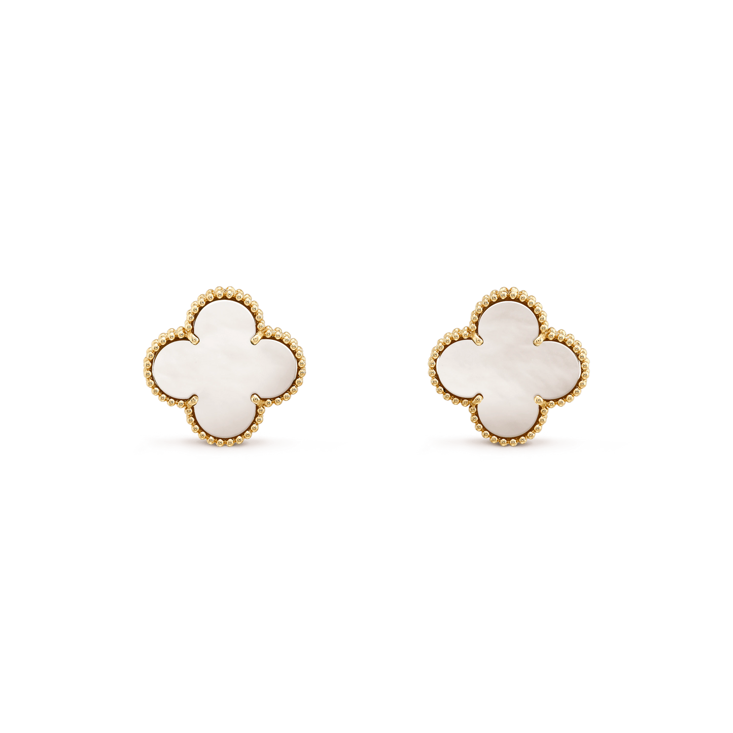 ˇGilded EraˇCLOVER MINI GOLD EARRINGS