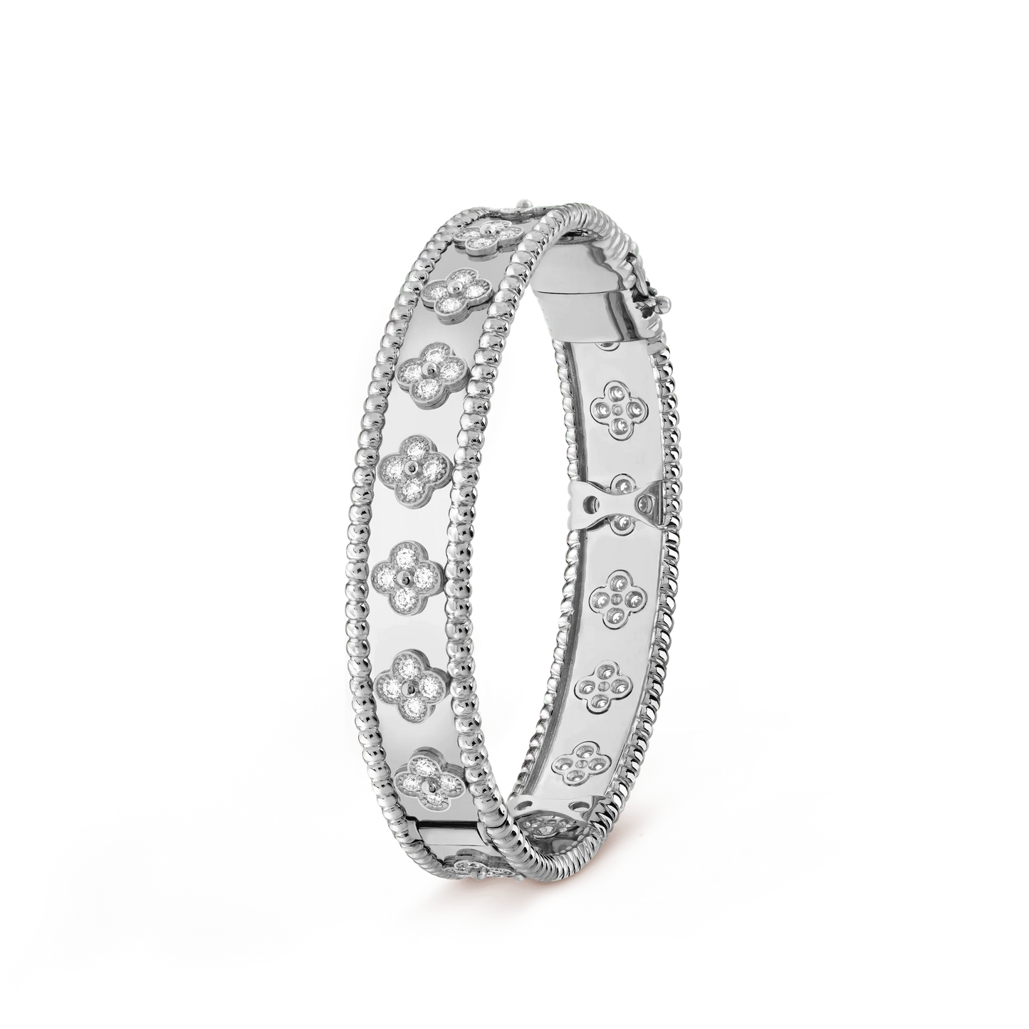 ˇGilded EraˇCLOVER BRACELET 8MM DIAMONDS
