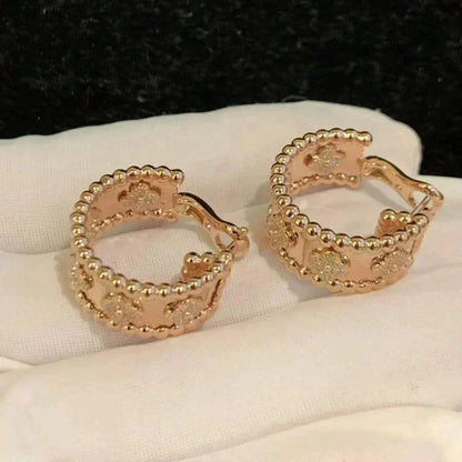 ˇGilded EraˇPERLEE DIAMOND EARRINGS