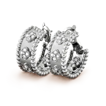 ˇGilded EraˇPERLEE DIAMOND EARRINGS