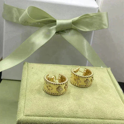 ˇGilded EraˇPERLEE DIAMOND EARRINGS