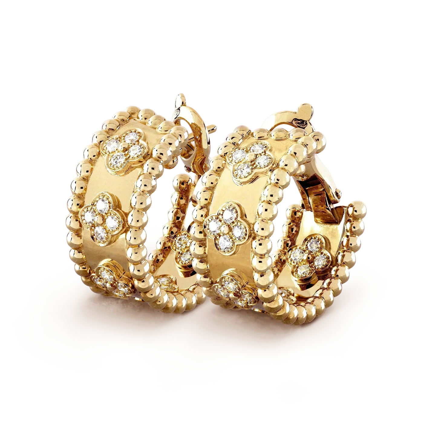 ˇGilded EraˇPERLEE DIAMOND EARRINGS