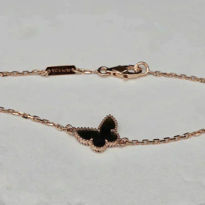 ˇGilded EraˇBUTTERFLY ONYX  BUTTERFLY BRACELET