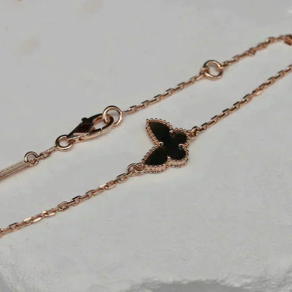 ˇGilded EraˇBUTTERFLY ONYX  BUTTERFLY BRACELET