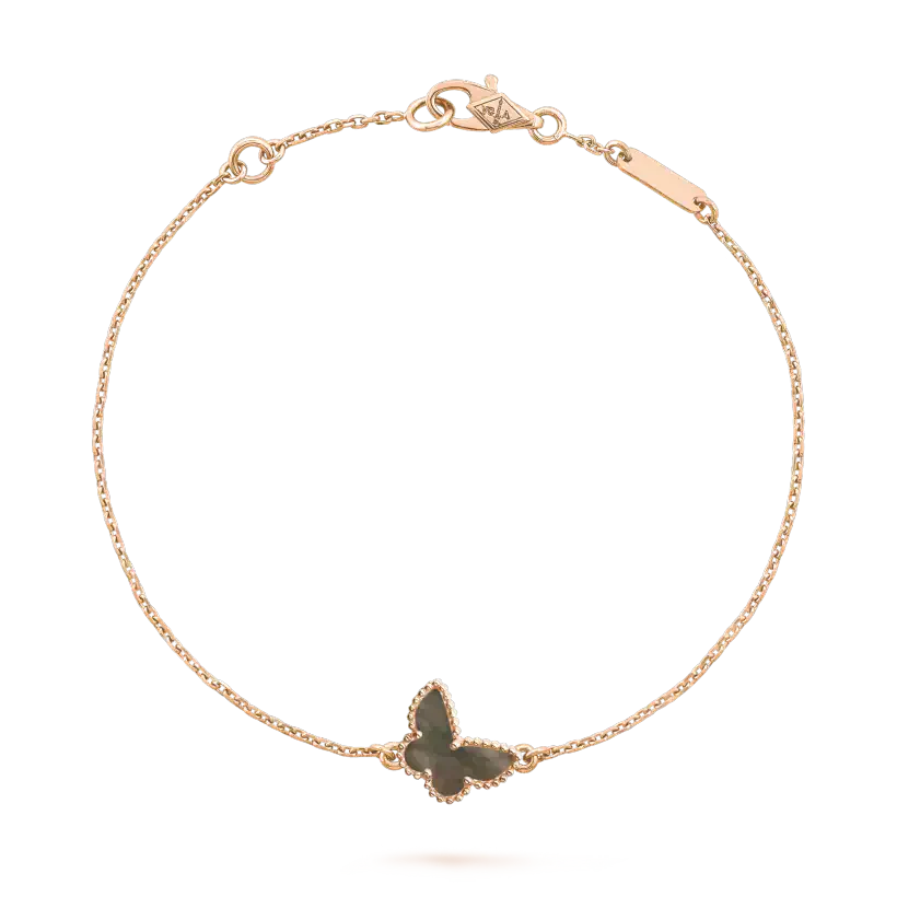 ˇGilded EraˇBUTTERFLY ONYX  BUTTERFLY BRACELET